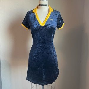 Juicy Couture Black Label Velour Bowling dress